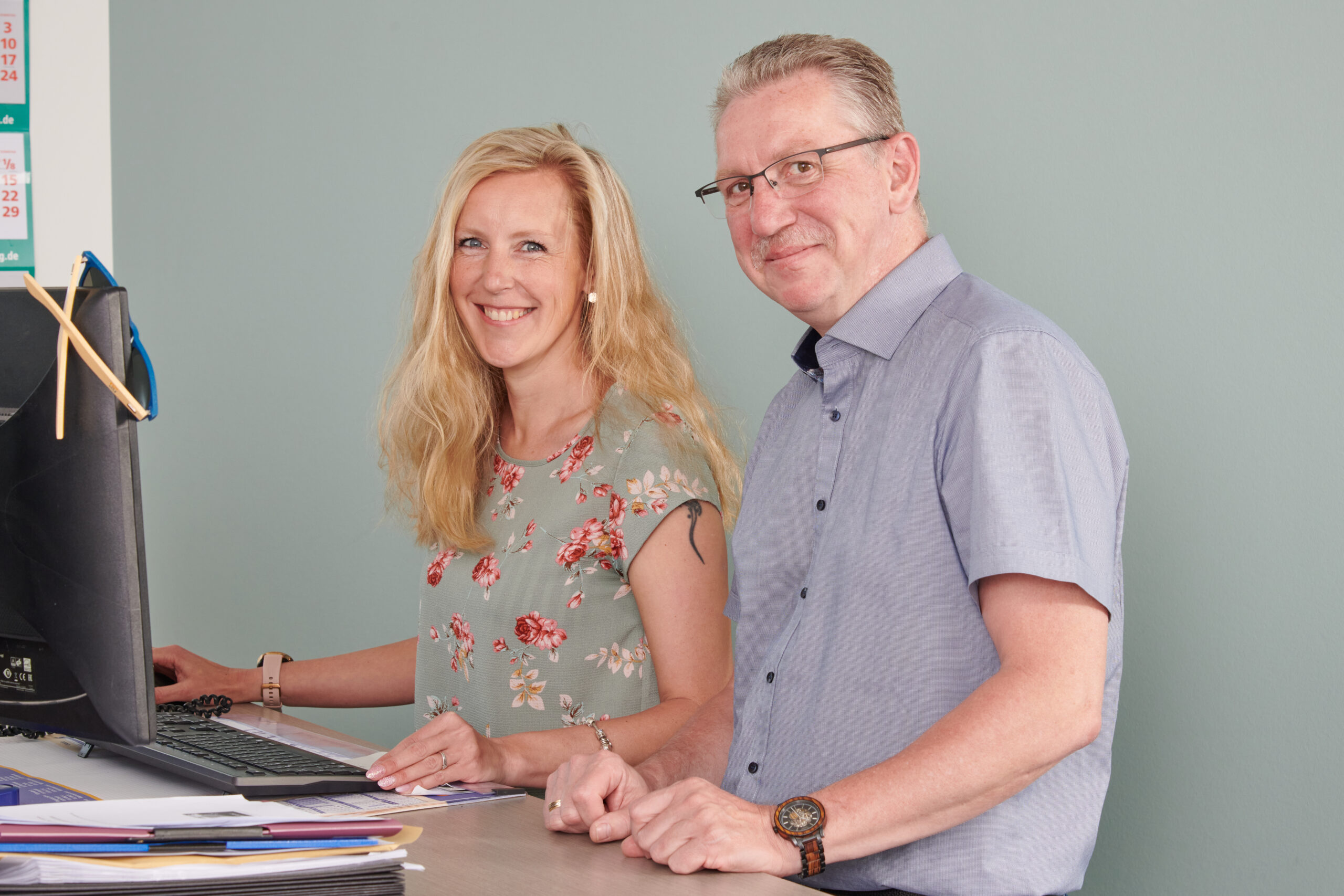 Unser Team bei Spedition Hanitzsch in Dresden hier Mitarbeiter in der Personalabteilung